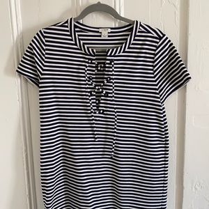 J Crew striped dress